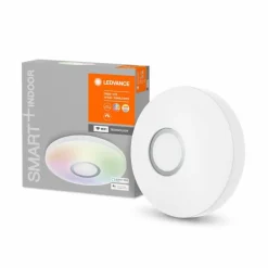Plafonnier LEDVANCE ORBISKITE Blanc, 1 lumière, Changeur de couleurs