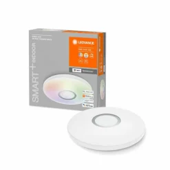 Plafonnier LEDVANCE ORBISKITE Blanc, 1 lumière, Changeur de couleurs