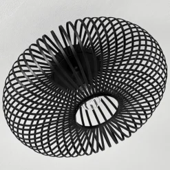 hofstein Plafonniers|Plafonnier Lepa Noir, 1 lumière