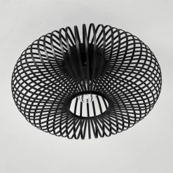 hofstein Plafonniers|Plafonnier Lepa Noir, 1 lumière