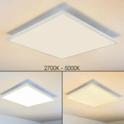 hofstein Éclairage Led|Plafonnier Lerum LED Blanc, 1 lumière
