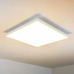 hofstein Éclairage Led|Plafonnier Lerum LED Blanc, 1 lumière