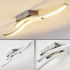 hofstein Éclairage Led|Plafonnier Letala LED Chrome, Nickel mat, 2 lumières