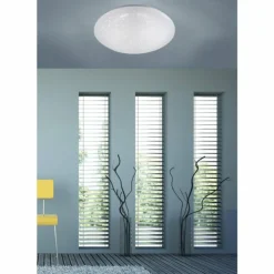 Luminaires Leuchten Direkt Éclairage Led|Plafonnier Leuchten Direkt SKYLER LED Blanc, 1 lumière