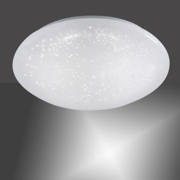 Luminaires Leuchten Direkt Éclairage Led|Plafonnier Leuchten Direkt SKYLER LED Blanc, 1 lumière