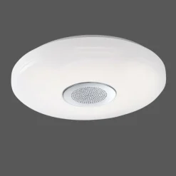 Luminaires Leuchten Direkt Éclairage Led|Plafonnier Leuchten Direkt PELVO LED Blanc, 1 lumière, Télécommandes, Changeur de couleurs