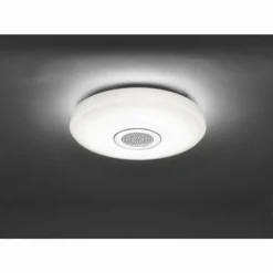 Luminaires Leuchten Direkt Éclairage Led|Plafonnier Leuchten Direkt PELVO LED Blanc, 1 lumière, Télécommandes, Changeur de couleurs