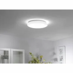 Luminaires Leuchten Direkt Éclairage Led|Plafonnier Leuchten Direkt JUPITER LED Blanc, 1 lumière
