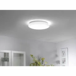 Luminaires Leuchten Direkt Éclairage Led|Plafonnier Leuchten Direkt JUPITER LED Blanc, 1 lumière, Télécommandes