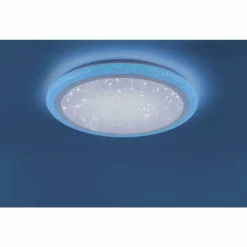 Luminaires Leuchten Direkt Éclairage Led|Plafonnier Leuchten Direkt LUISA LED Blanc, 1 lumière, Télécommandes, Changeur de couleurs
