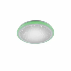 Luminaires Leuchten Direkt Éclairage Led|Plafonnier Leuchten Direkt Luisa LED Blanc, 2 lumières, Télécommandes, Changeur de couleurs