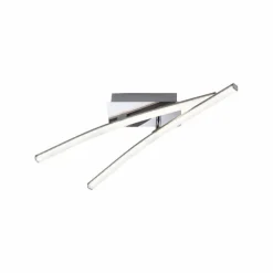Luminaires Leuchten Direkt Éclairage Led|Plafonnier Leuchten Direkt Simon LED Chrome, 2 lumières