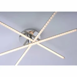 Luminaires Leuchten Direkt Éclairage Led|Plafonnier Leuchten Direkt Simon LED Chrome, 3 lumières