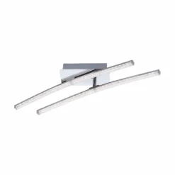 Luminaires Leuchten Direkt Éclairage Led|Plafonnier Leuchten Direkt Simon LED Chrome, 2 lumières