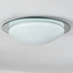 Luminaires Leuchten Direkt Éclairage Led|Plafonnier Leuchten Direkt SKYLER LED Chrome, 1 lumière