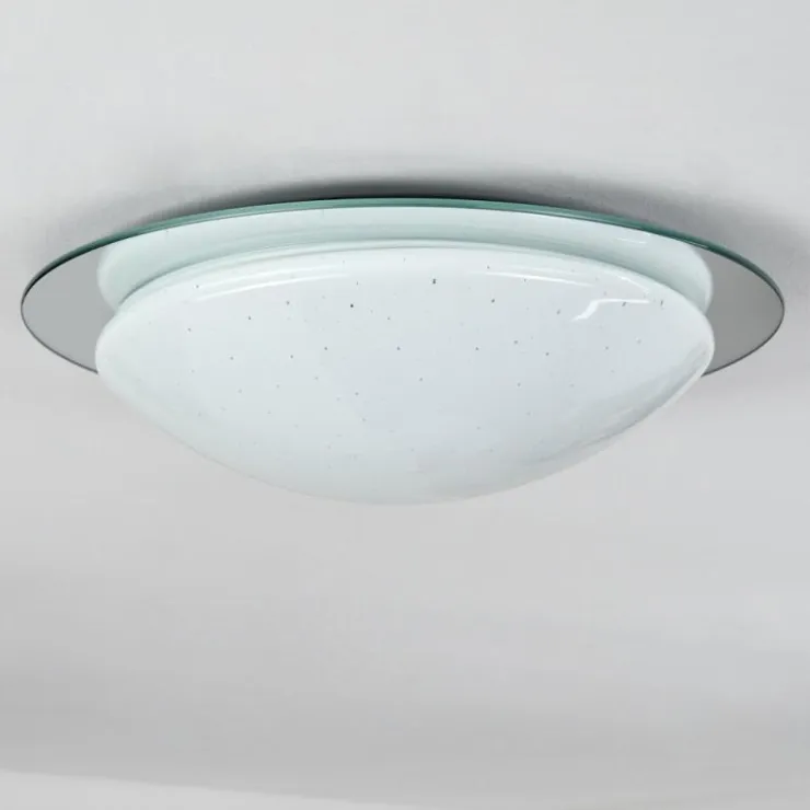 Luminaires Leuchten Direkt Éclairage Led|Plafonnier Leuchten Direkt SKYLER LED Chrome, 1 lumière