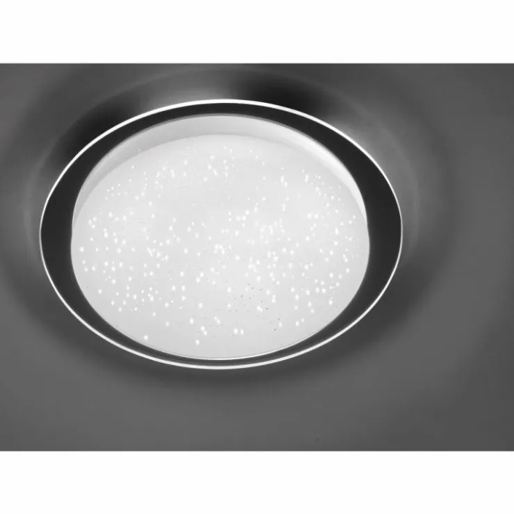 Luminaires Leuchten Direkt Éclairage Led|Plafonnier Leuchten Direkt SKYLER LED Chrome, 1 lumière