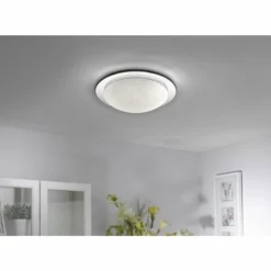 Luminaires Leuchten Direkt Éclairage Led|Plafonnier Leuchten Direkt SKYLER LED Chrome, 1 lumière