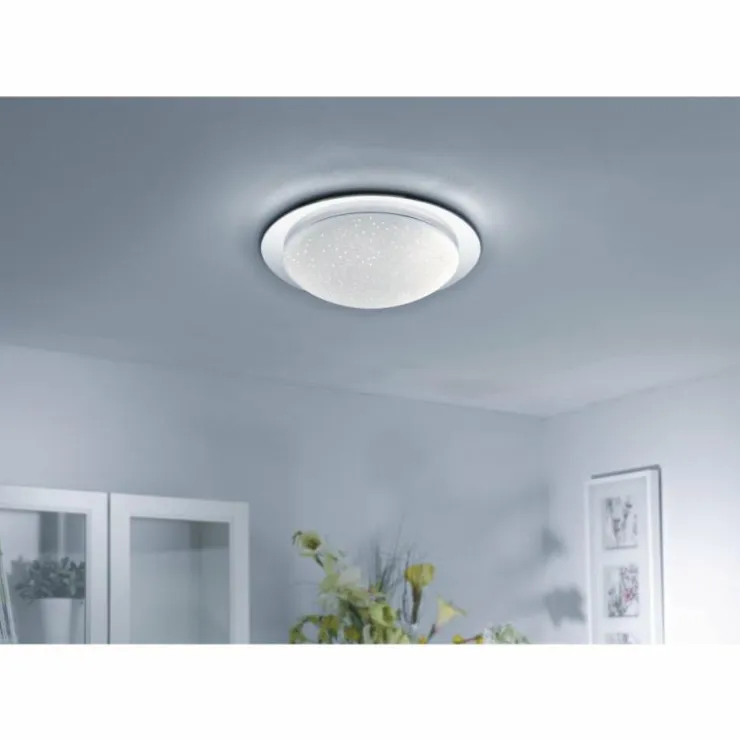 Luminaires Leuchten Direkt Éclairage Led|Plafonnier Leuchten Direkt SKYLER LED Chrome, 1 lumière