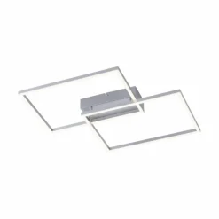 Luminaires Leuchten Direkt Éclairage Led|Plafonnier Leuchten Direkt IVEN LED Acier inoxydable, 2 lumières, Télécommandes
