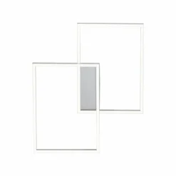 Luminaires Leuchten Direkt Éclairage Led|Plafonnier Leuchten Direkt IVEN LED Acier inoxydable, 2 lumières, Télécommandes