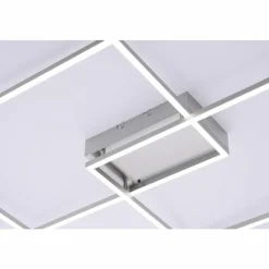 Luminaires Leuchten Direkt Éclairage Led|Plafonnier Leuchten Direkt IVEN LED Acier inoxydable, 2 lumières, Télécommandes