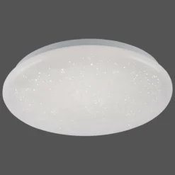 Plafonnier Leuchten Direkt SKYLER LED Blanc, 1 lumière, Détecteur de mouvement