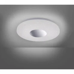 Plafonnier Leuchten Direkt LAVINIA LED Chrome, 1 lumière