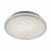 Plafonnier Leuchten Direkt Ls-JUPI LED Blanc, 1 lumière, Télécommandes, Changeur de couleurs