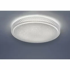 Plafonnier Leuchten Direkt Ls-FRIDA LED Transparent, 1 lumière, Télécommandes, Changeur de couleurs