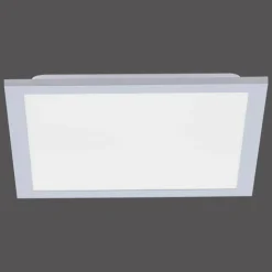 Luminaires Leuchten Direkt Éclairage Led|Plafonnier Leuchten Direkt FLAT LED Argenté, 1 lumière, Télécommandes