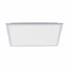 Luminaires Leuchten Direkt Éclairage Led|Plafonnier Leuchten Direkt FLAT LED Argenté, 1 lumière, Télécommandes