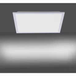Luminaires Leuchten Direkt Éclairage Led|Plafonnier Leuchten Direkt FLAT LED Argenté, 1 lumière, Télécommandes