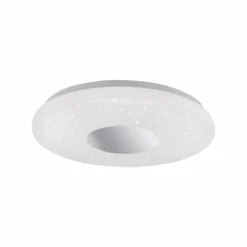 Plafonnier Leuchten Direkt LAVINIA LED Chrome, 1 lumière, Détecteur de mouvement