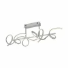 Luminaires Leuchten Direkt Éclairage Led|Plafonnier Leuchten Direkt CURLS LED Argenté, 3 lumières