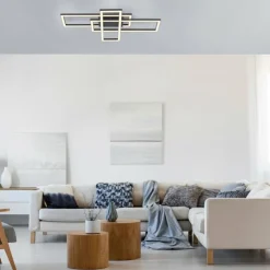 Luminaires Leuchten Direkt Éclairage Led|Plafonnier Leuchten Direkt IVEN LED Noir, 1 lumière