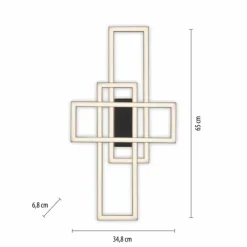 Luminaires Leuchten Direkt Éclairage Led|Plafonnier Leuchten Direkt IVEN LED Noir, 1 lumière