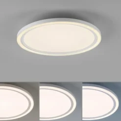Luminaires Leuchten Direkt Éclairage Led|Plafonnier Leuchten Direkt BEDGING LED Blanc, 2 lumières