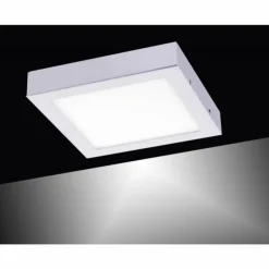 Luminaires Leuchten Direkt Éclairage Led|Plafonnier Leuchten-Direkt OSKAR LED Argenté, 1 lumière