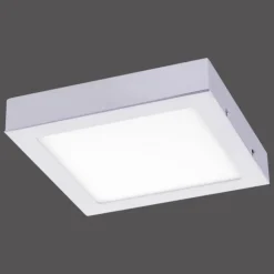 Luminaires Leuchten Direkt Éclairage Led|Plafonnier Leuchten-Direkt OSKAR LED Argenté, 1 lumière