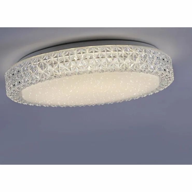 Luminaires Leuchten Direkt Éclairage Led|Plafonnier Leuchten-Direkt FRIDA LED Transparent, 1 lumière