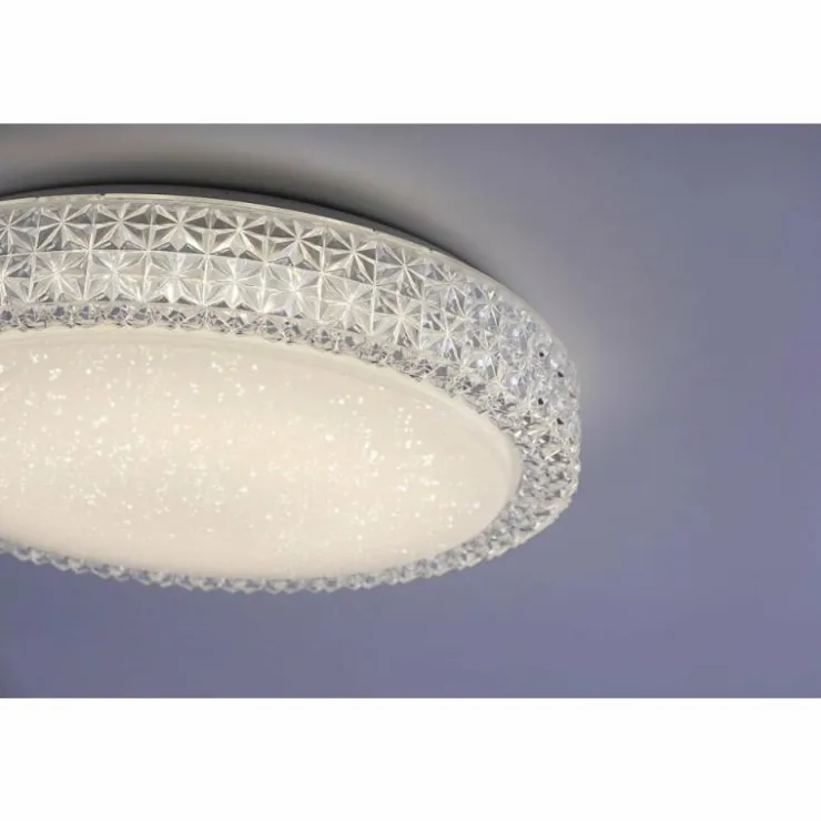 Luminaires Leuchten Direkt Éclairage Led|Plafonnier Leuchten-Direkt FRIDA LED Transparent, 1 lumière