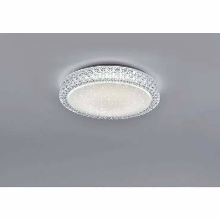 Luminaires Leuchten Direkt Éclairage Led|Plafonnier Leuchten-Direkt FRIDA LED Transparent, 1 lumière