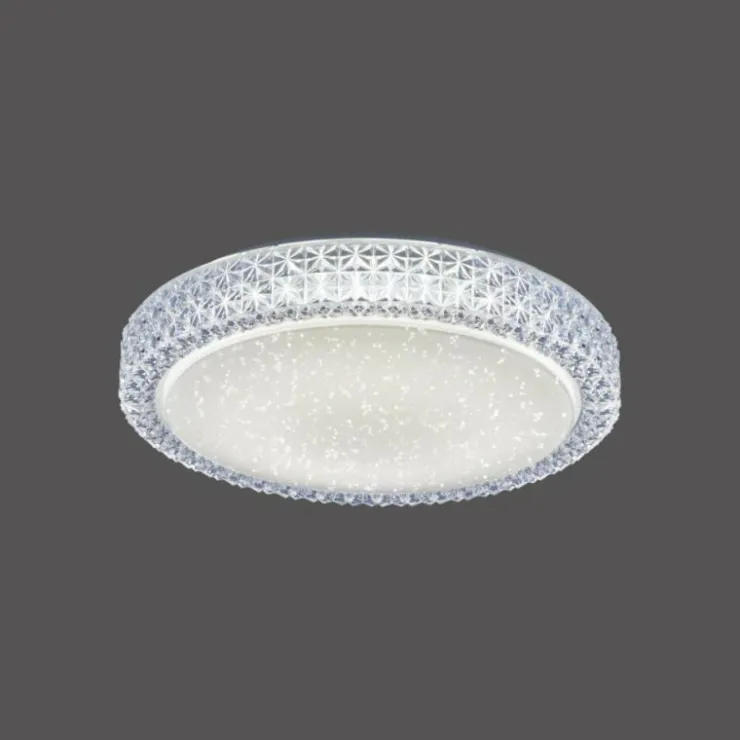 Luminaires Leuchten Direkt Éclairage Led|Plafonnier Leuchten-Direkt FRIDA LED Transparent, 1 lumière