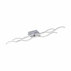 Luminaires Leuchten Direkt Éclairage Led|Plafonnier Leuchten-Direkt Wave LED Nickel mat, 1 lumière