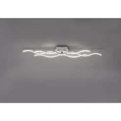 Luminaires Leuchten Direkt Éclairage Led|Plafonnier Leuchten-Direkt Wave LED Nickel mat, 1 lumière