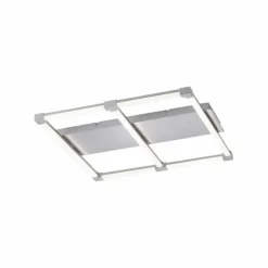 Luminaires Leuchten Direkt Éclairage Led|Plafonnier Leuchten-Direkt ANNE LED Acier inoxydable, 1 lumière