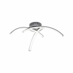 Luminaires Leuchten Direkt Éclairage Led|Plafonnier Leuchten-Direkt VALERIE LED Acier inoxydable, 3 lumières