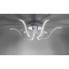 Luminaires Leuchten Direkt Éclairage Led|Plafonnier Leuchten-Direkt VALERIE LED Chrome, 6 lumières