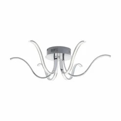 Luminaires Leuchten Direkt Éclairage Led|Plafonnier Leuchten-Direkt VALERIE LED Chrome, 6 lumières